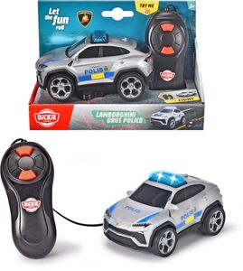 Dickie Toys  Ruotsalainen Poliisiauto Lamborghini Urus Ohjattava