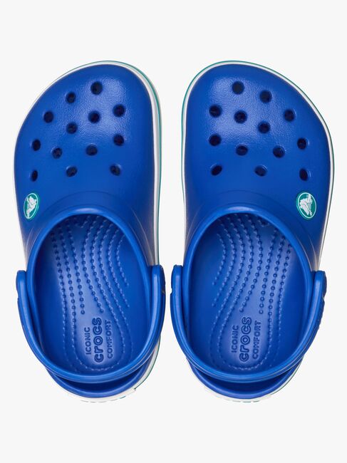 Crocs Crocband Pistokkaat, Blue Bolt/Turbo Teal
