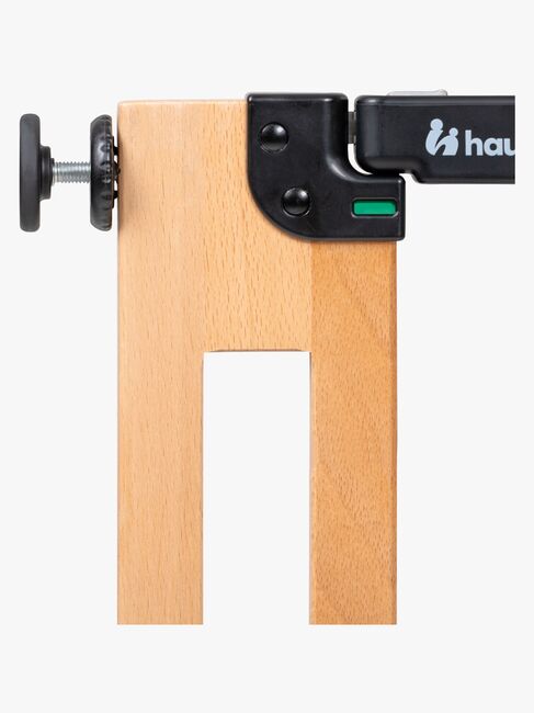 Hauck Clear Step Easyclose Turvaportti, Eco Beech