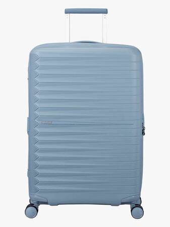 American Tourister FastForward Spinner Matkalaukku 67-77L, Steel Blue