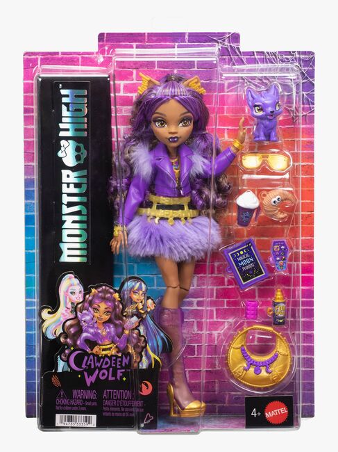 Monster High Core Nukke Clawdeen Wolf & Crescent