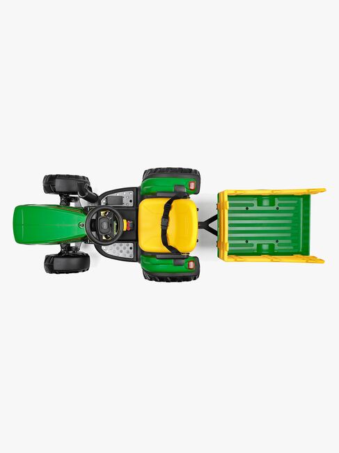 Peg Perego John Deere Sähkötraktori + Perävaunu