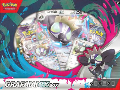 Pokémon Grafaiai EX Box Keräilykortit