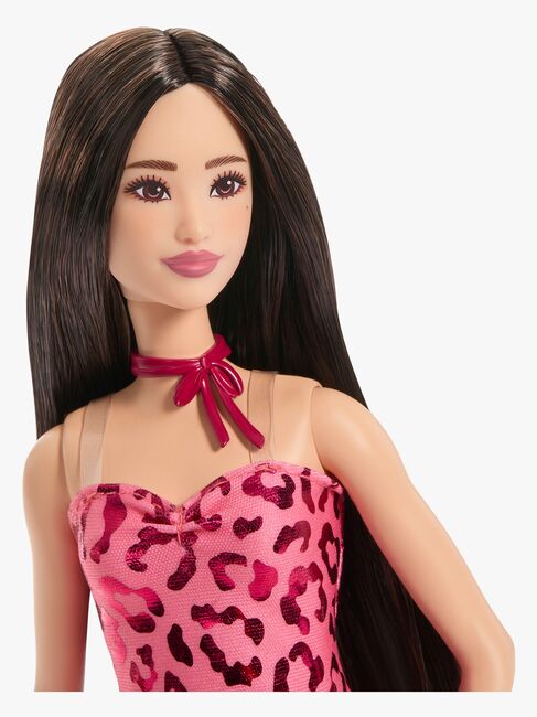 Barbie Fashionistas Nukke Leopardi, Vaaleanpunainen