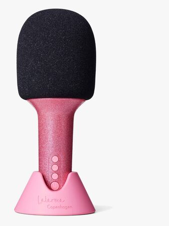 Lalarma Glitter Grove Mikrofoni, Vaaleanpunainen