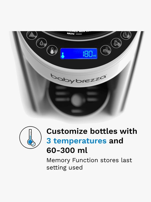 Baby Brezza Formula Pro Advanced Äidinmaidonkorvike- Ja Vellikone, White