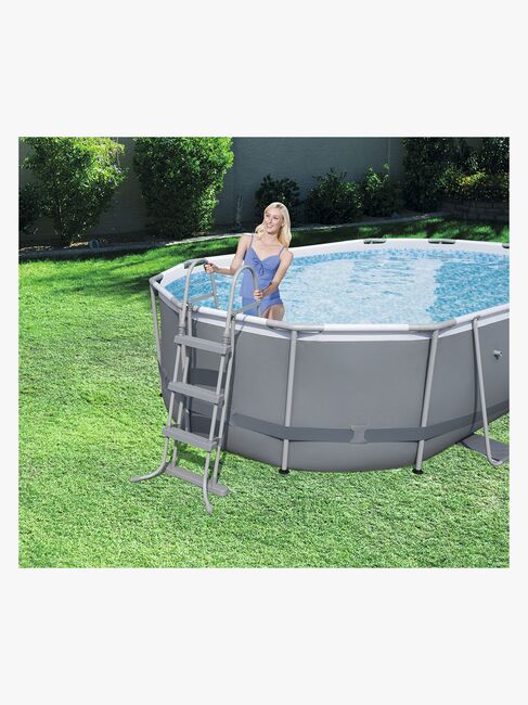 Bestway Power Steel Oval Allassetti 427x250x100 cm