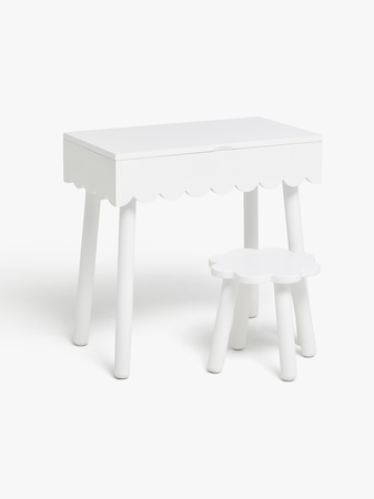 Alice & Fox Dune Meikkipöytä Toddler, White