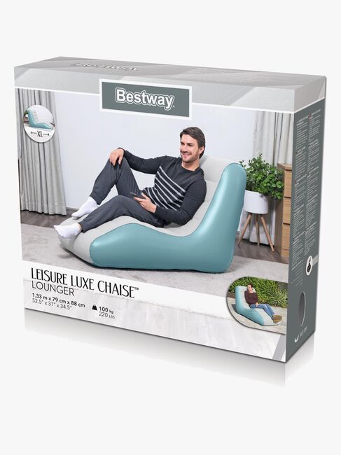 Bestway Ilmatäytteinen Lepotuoli Leisure Luxe
