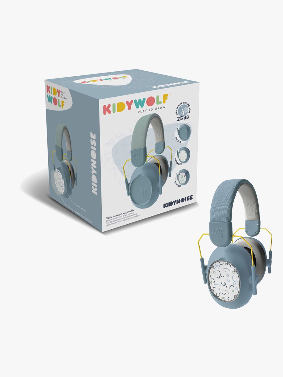 Kidywolf KIDYNOISE Kuulosuojaimet, Sininen