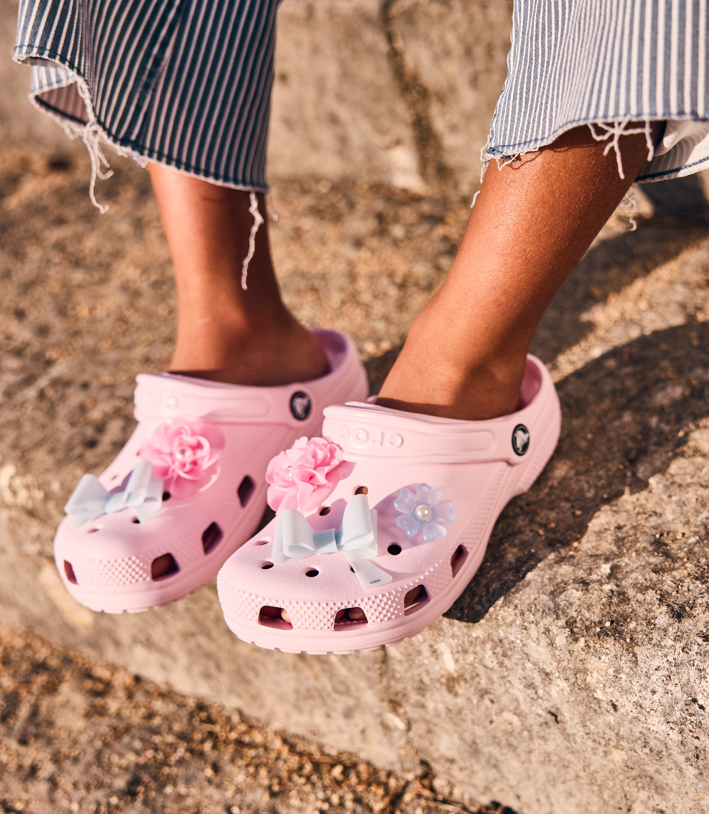Crocs Classic Kids Pistokkaat, Pink Milk