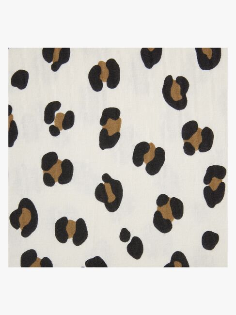 Coracor Kantoliina, Leopard/Luonnonvalkoinen