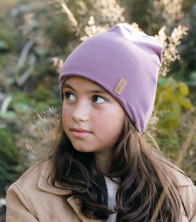 OICAN Wear  Fleecevuorattu Pipo + Päänsuoja, Purple