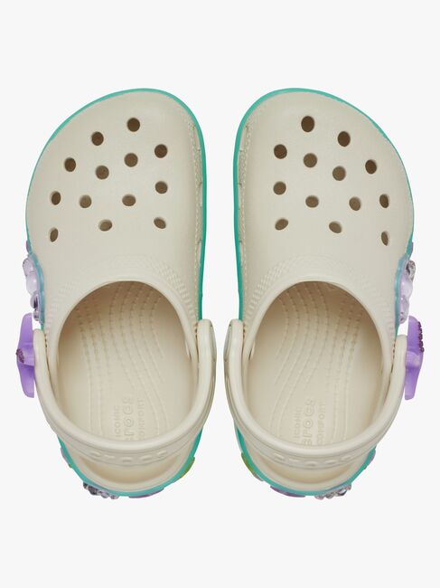 Crocs Classic Sea Sparkle Pistokkaat, Frappe