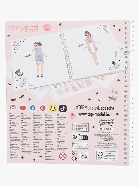 TOPModel Designkirja Meikki
