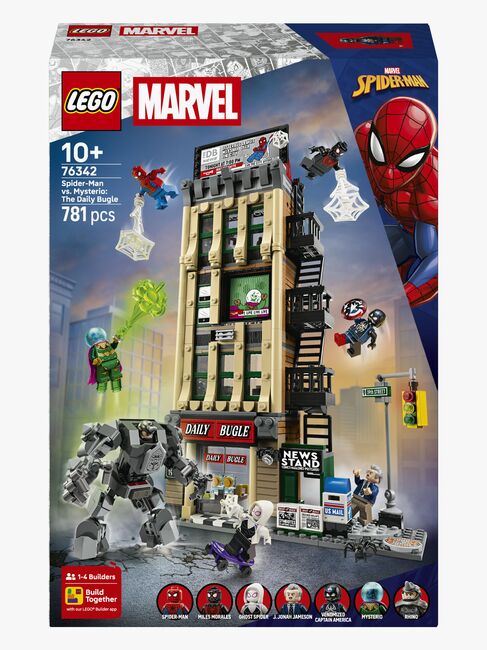 LEGO Super Heroes 76342 Spider-Man vastaan Mysterio: Daily Bugle