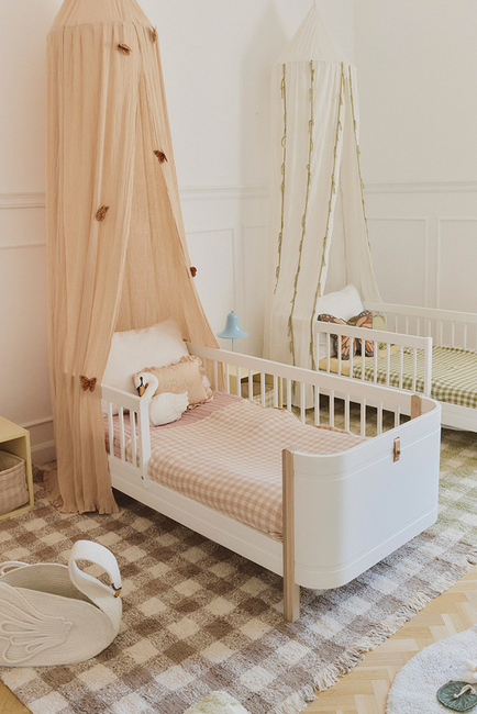 Lorena Canals Pestävä Vichy Matto 150x180 cm, Marron