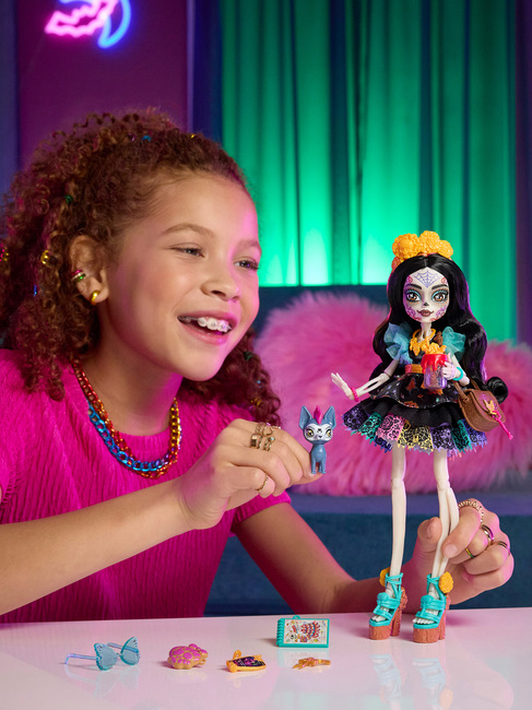 Monster High Core Nukke Skelita Calaveras & Candelita