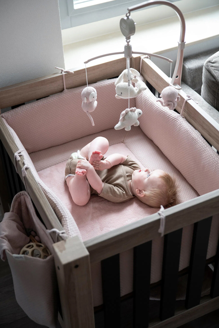 Baby's Only Musiikkimobile Animals, Old Pink/Warm Linen