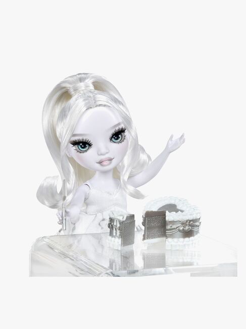 Rainbow High Muotinukke Girls Night Natasha, Valkoiset hiukset