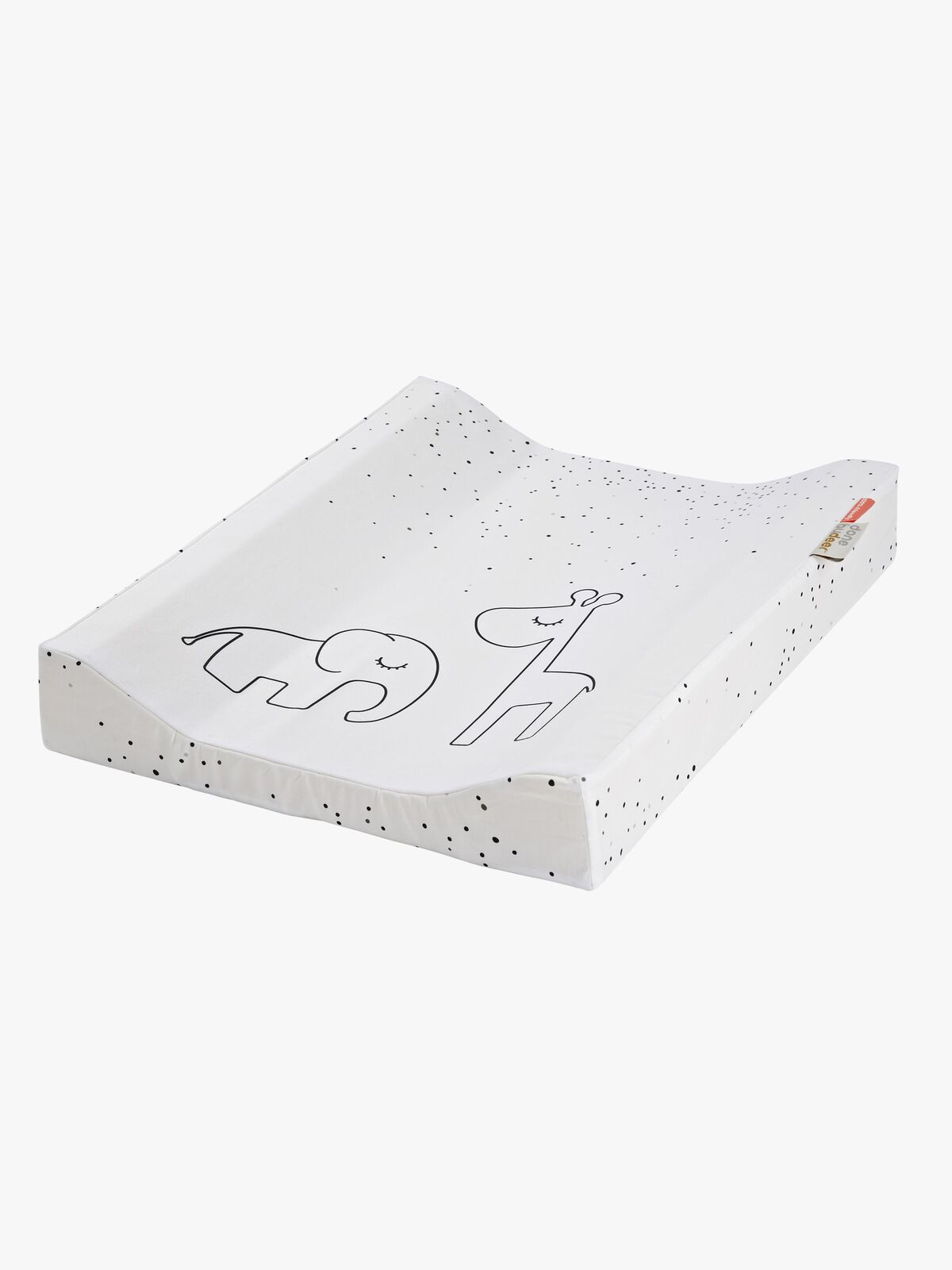 Done By Deer Hoitoalusta Dreamy Dots, White