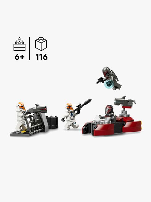 LEGO Star Wars 75449 Mandaloren piiritys ‑taistelupakkaus