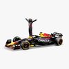 Bburago F1 Red Bull Racing RB19 2023 Leluauto + Verstappen 1:24