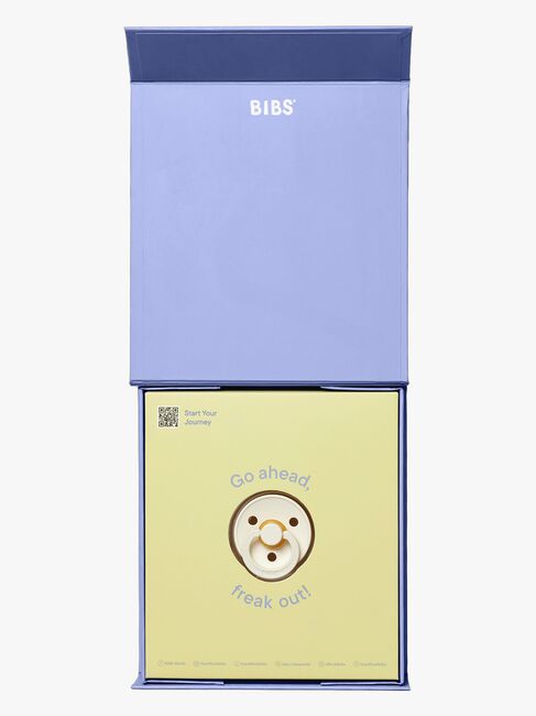 BIBS Baby On The Way Lahjapakkaus Lateksi Koko 1, Ivory