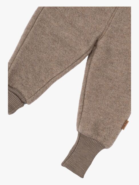 Mikk-Line Vauvan Fleecehousut Merinovilla, Melange Denver