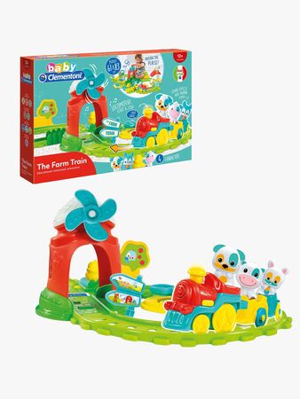 Clementoni Baby Interaktiivinen Juna + Maatilan Eläimet