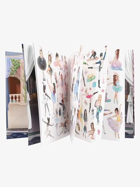 TOPModel Stickerworld Tarrakirja Baletti