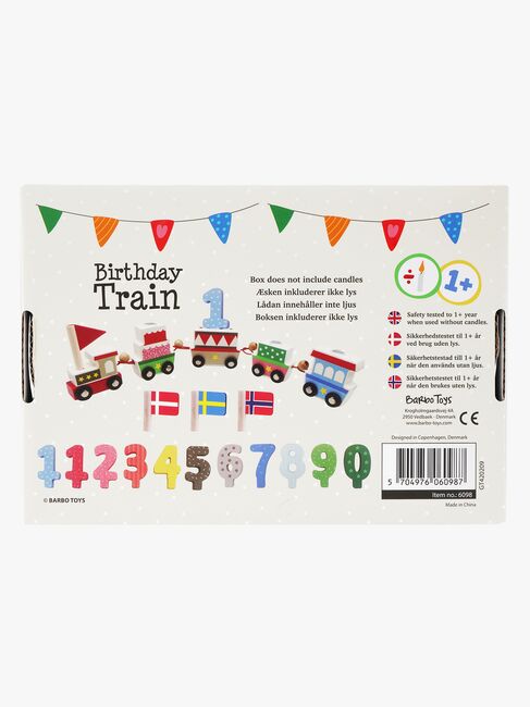 Barbo Toys Syntymäpäiväjuna Puu