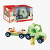Hape Satukirja + Leikkisetti The Rumbling Tractor