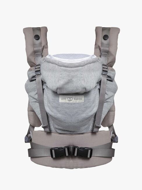 Love Radius HoodieCarrier 2 Kantoreppu, Athletic Grey