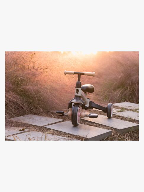 QPlay Stager 3-in-1 Muunneltava Kolmipyörä, Vaaleanpunainen