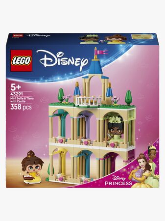 LEGO Disney Princess 43291 Bellen ja Tianan linna minikoossa