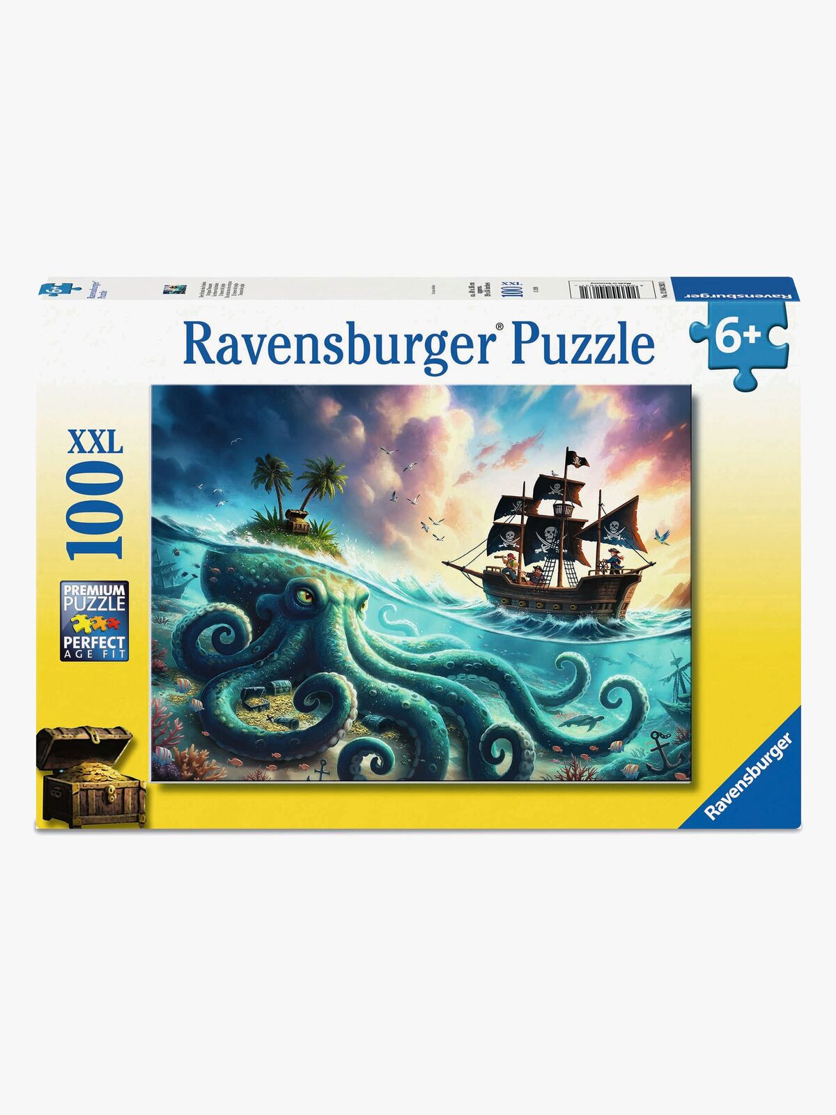 Ravensburger Palapeli Pirate Treasure 100