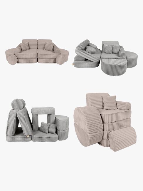 MeowBaby Churros Sohva Max, Pebble Beige