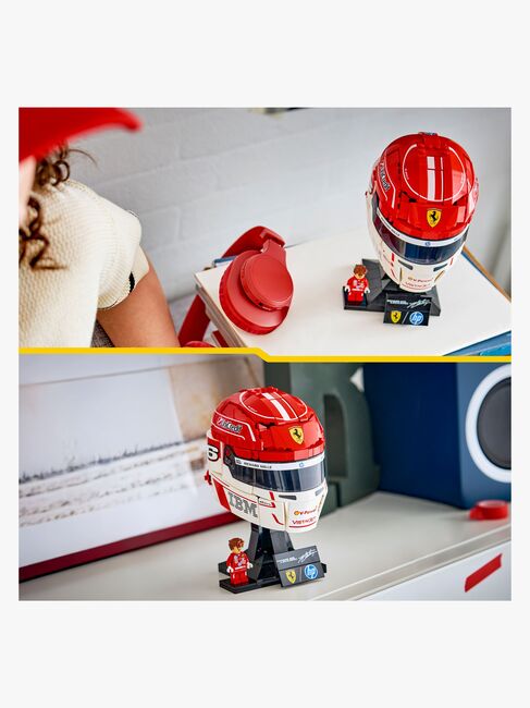 LEGO Editions Formula 1 43014 Scuderia Ferrari HP ‑kypärä – Charles Leclerc