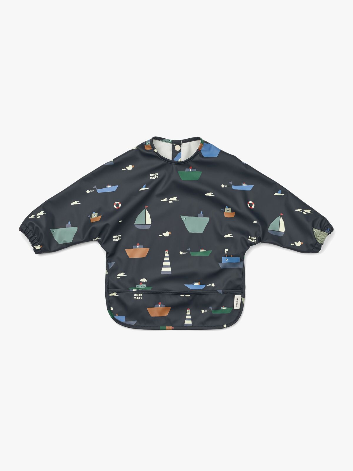 LIEWOOD Merle Cape Ruokalappu + Printti, Sailing/Classic navy