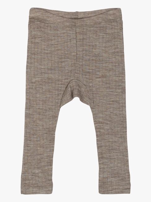 Mikk-Line Leggingsit Lapsi Merinovilla, Melange Denver