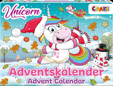 Craze Joulukalenteri 2022 Unicorn