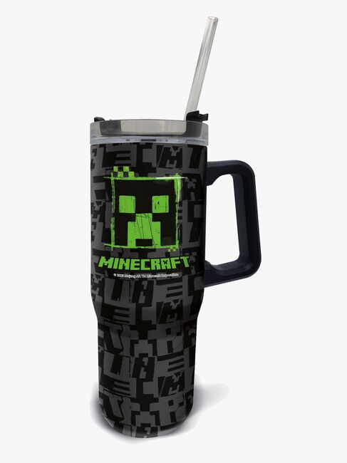 Minecraft Tumbler Juomapullo 940 ml, Musta