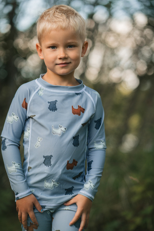 Lindberg Phuket UV-Paita, Blue/Light Blue