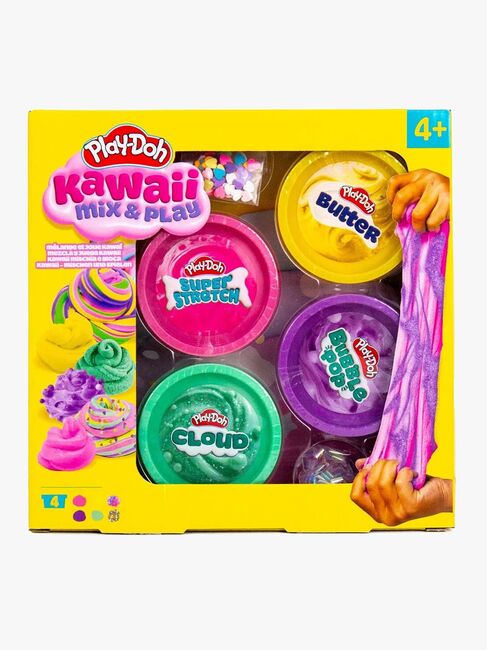Play-Doh Kawaii Mix & Play Rakennemassa 4-pack
