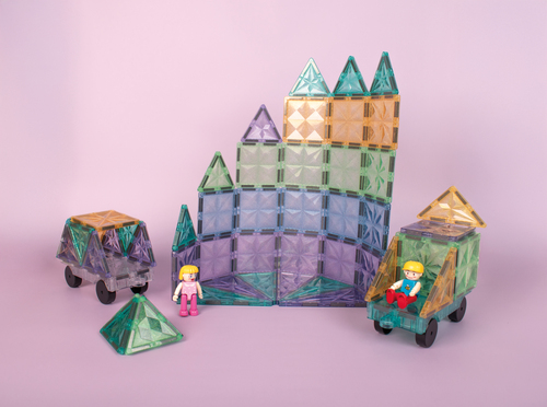 Playbox  Magneettiset Laatat Glitter 110 Osaa