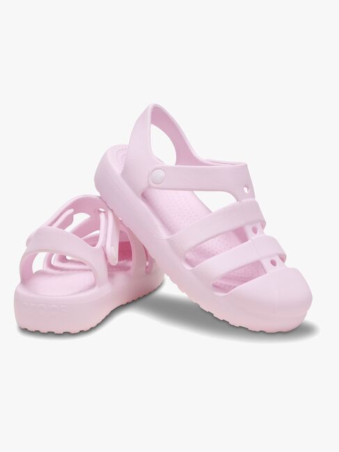 Crocs Classic Fisherman Kids Kangastossut, Pink Milk