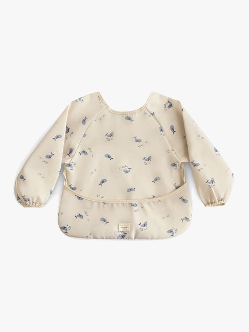 Mushie  Pitkähihainen Ruokalappu, Whales