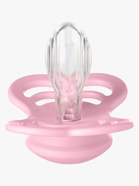 BIBS Supreme Tutti Silikoni Koko 2, Baby Pink