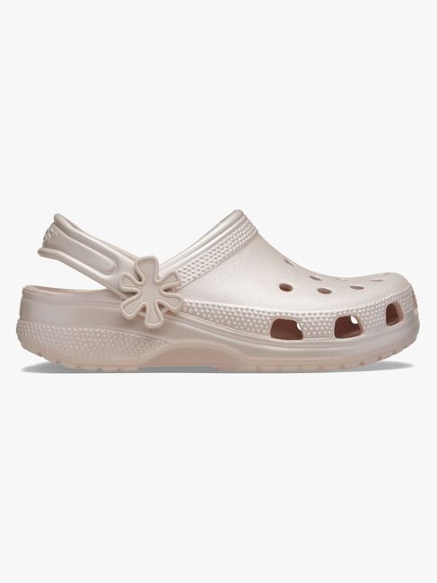 Crocs Classic Pearl Shine Pistokkaat, Quartz